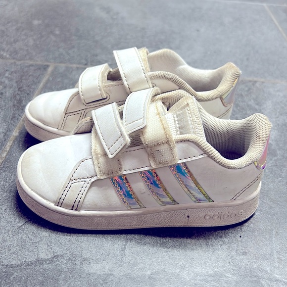 adidas Shoes Used Toddler Girl Grand Court Shoes Size 8 Poshmark